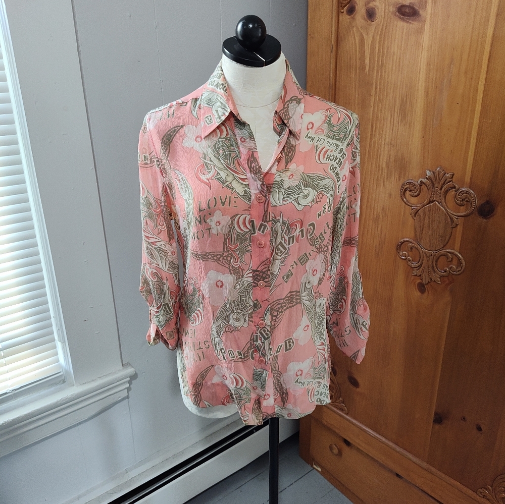 Vintage button up